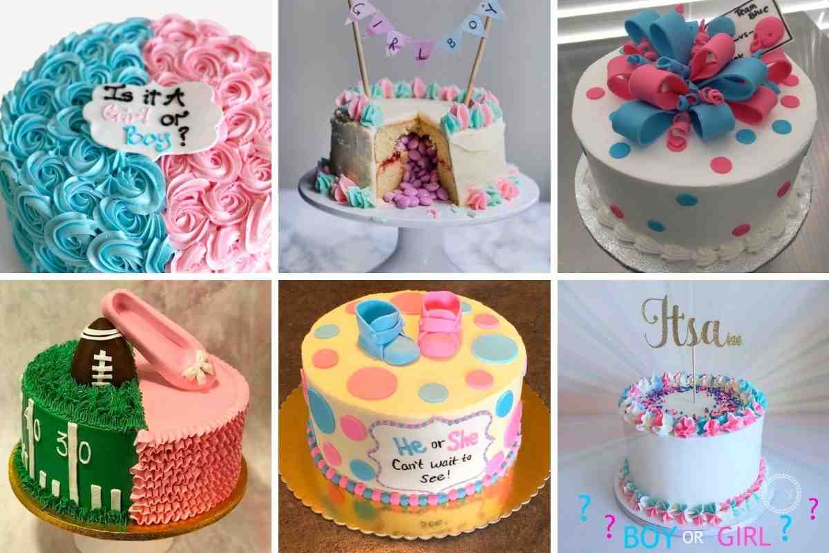 gender reveal cake ideas