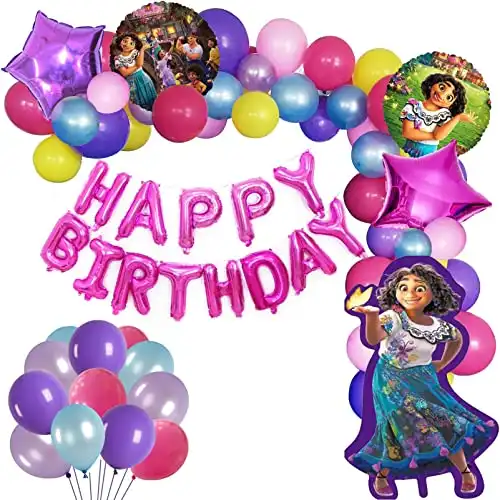Encanto Birthday Party Balloon Arch