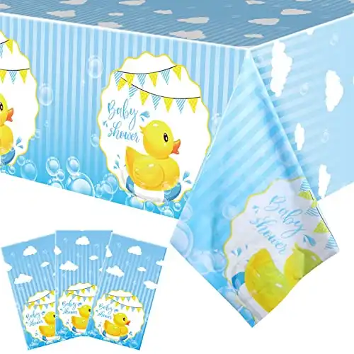 3 Pack Yellow Duck Tablecloth