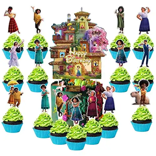 Encanto Cake and Cupcake Toppers
