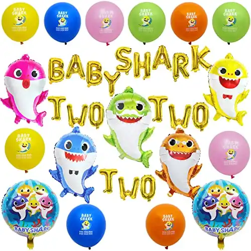 Baby Shark, Two, Two, Two Balloons