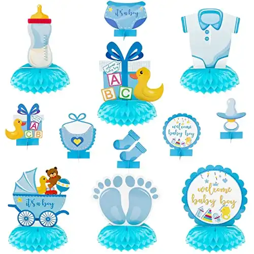 Rubber Duck Baby Shower Centerpieces for Boys