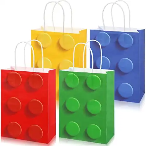 LEGO Themed Party Favor Bags (24)