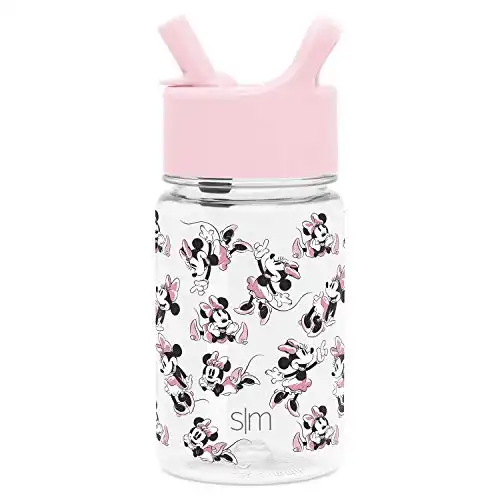 Disney Kids Water Bottle Plastic BPA-Free | 12oz