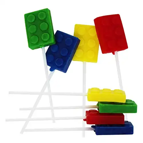 LEGO Themed Party Suckers