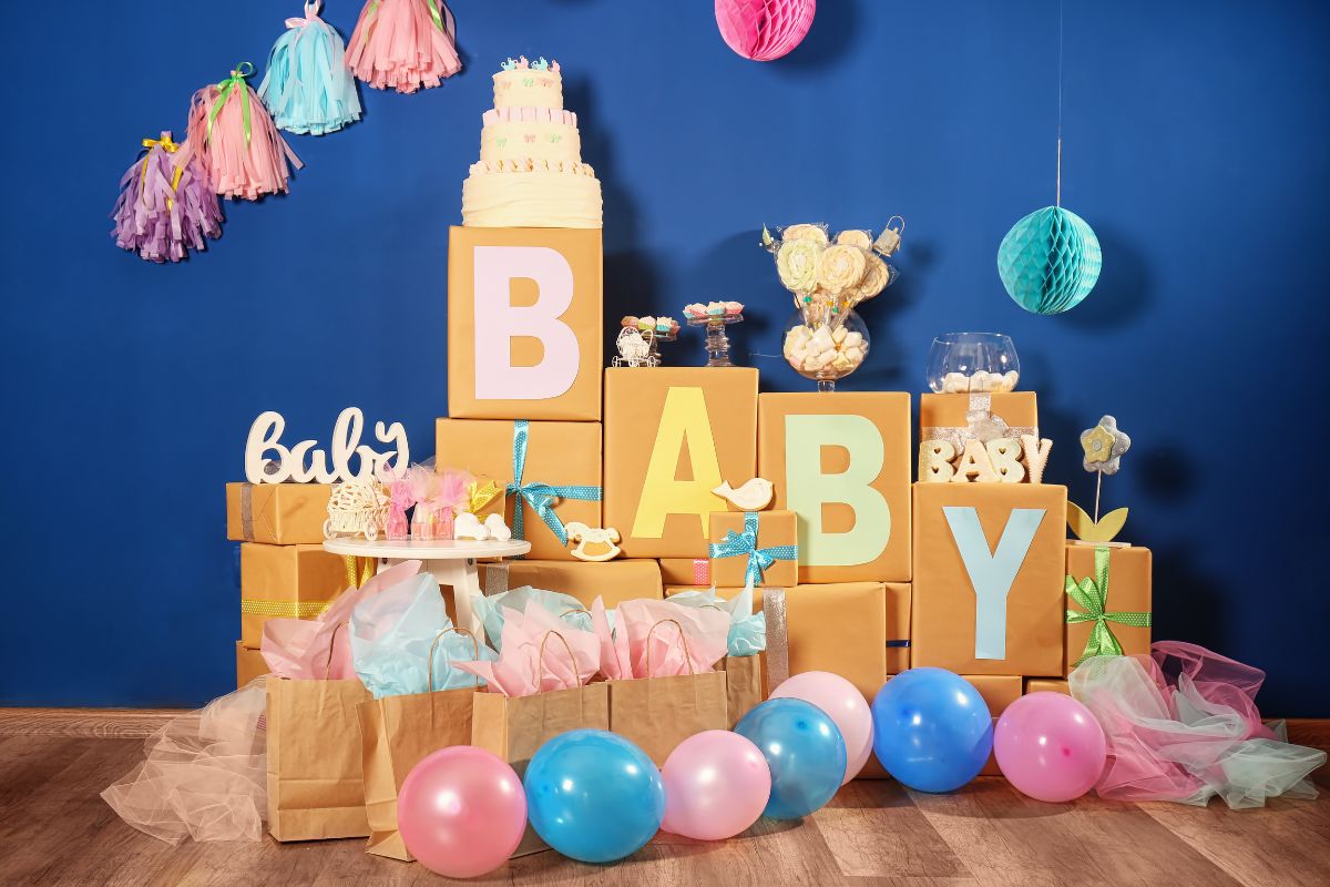 Baby Shower Decor Feature