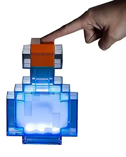 Minecraft Potion Bottle Light Color-Changing LED Lamp