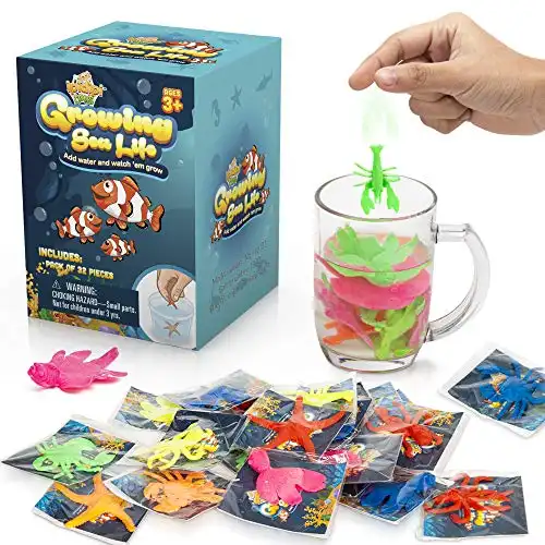 Water Growing Sea Creatures - Under The Sea Animals - 25 Pack
